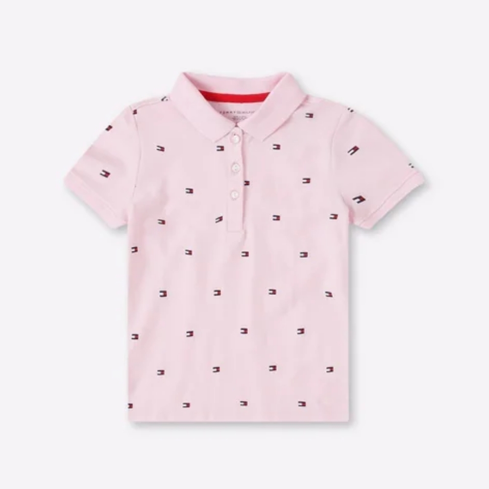 Girls Tommy Hilfiger Flag Polo Size M